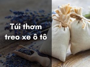 túi thơm treo xe ô tô