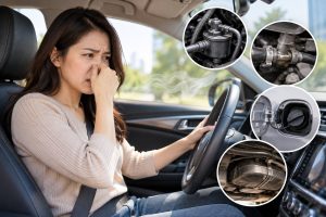 Ô tô có mùi xăng trong cabin: kiểm tra gì trước?