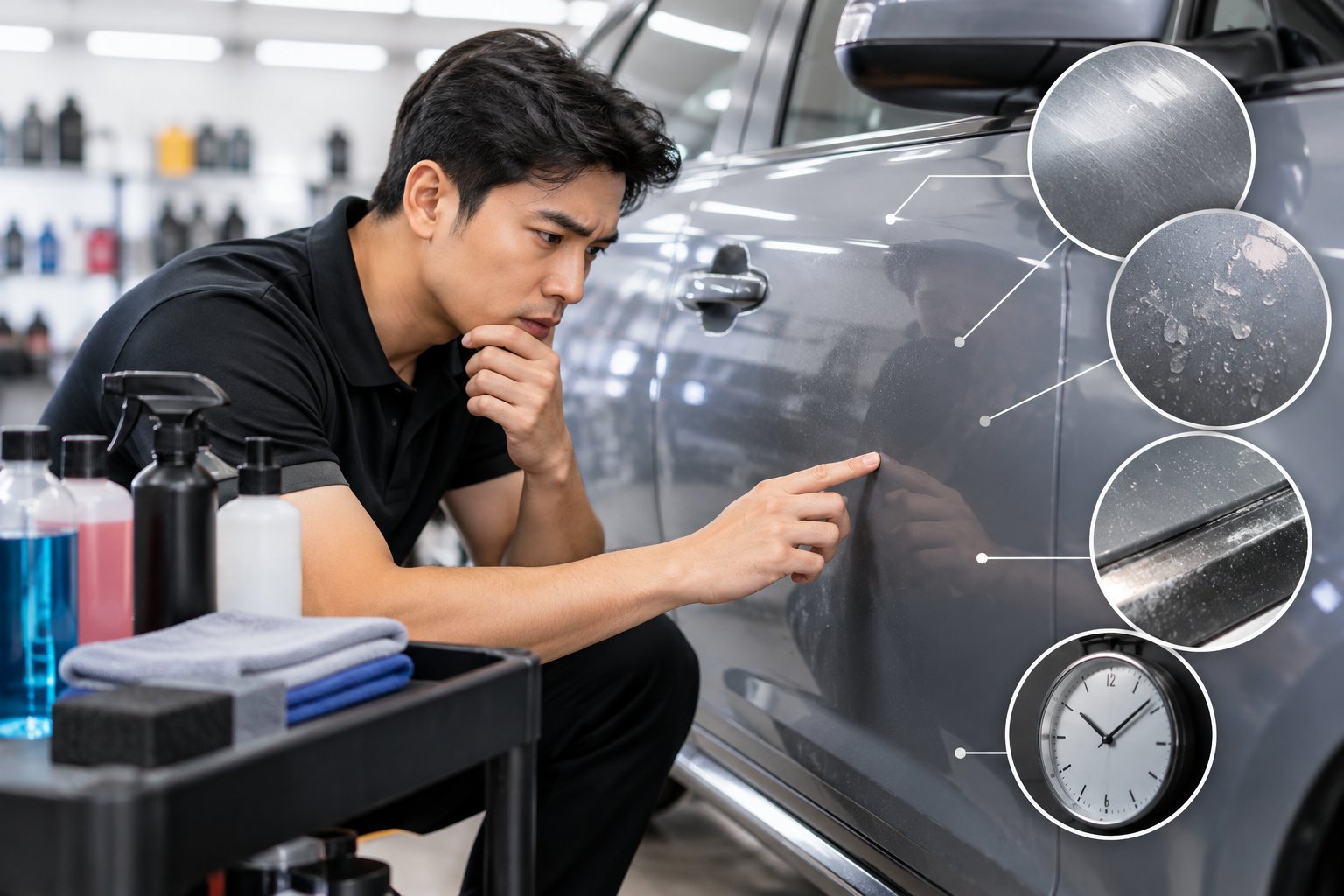 Ảnh minh hoạ: Nhập thử hóa chất chăm sóc ô tô: Quy trình đánh giá