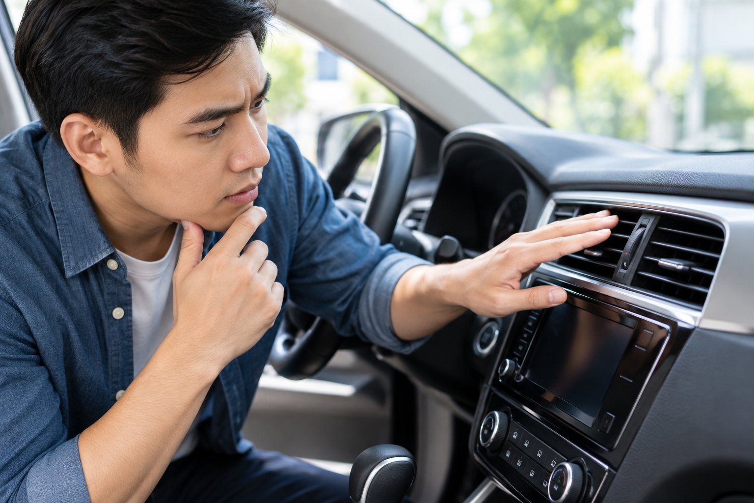 Ảnh minh hoạ: Vệ sinh khe cửa gió ô tô đúng cách, an toàn