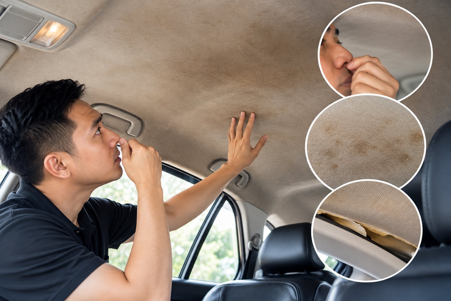 Ảnh minh hoạ: Trần nỉ ô tô ám khói thuốc: Vệ sinh hay thay?