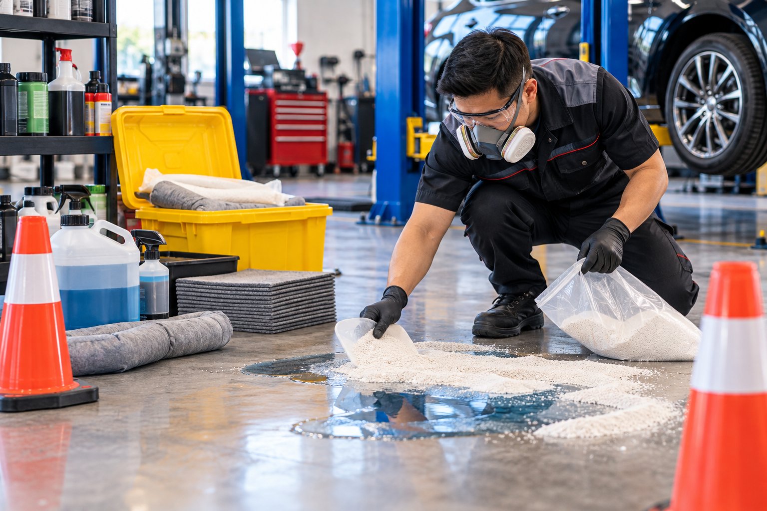 Ảnh minh hoạ: SDS hóa chất chăm sóc ô tô: Garage cần đọc gì?