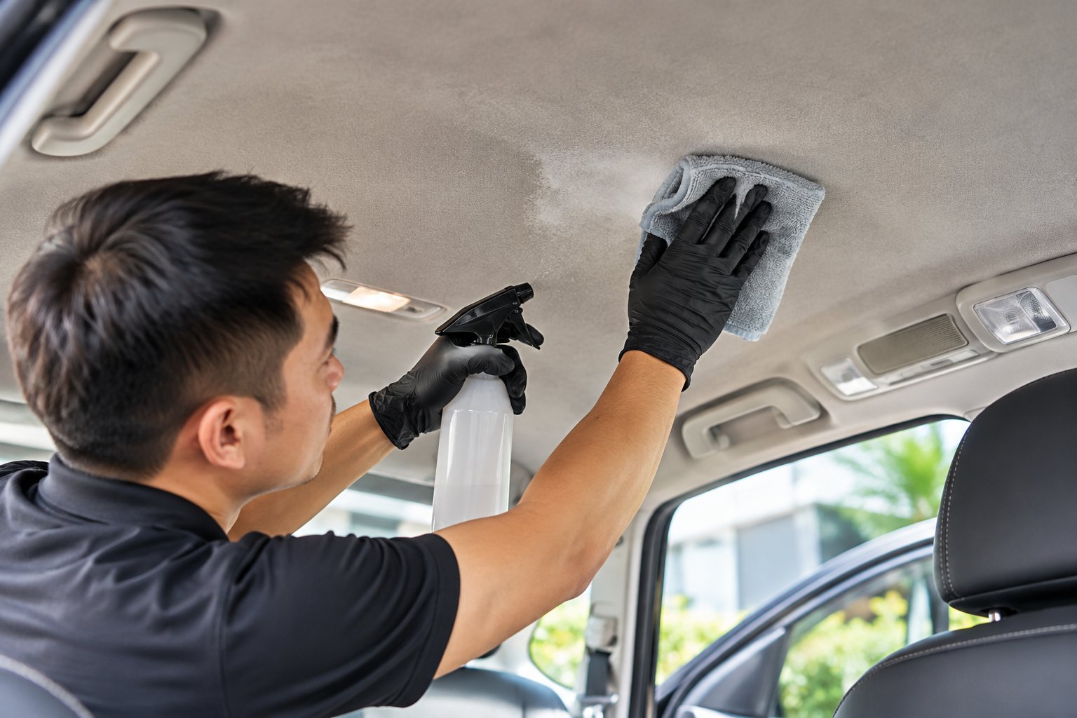 Ảnh minh hoạ: Trần nỉ ô tô ám khói thuốc: Vệ sinh hay thay?